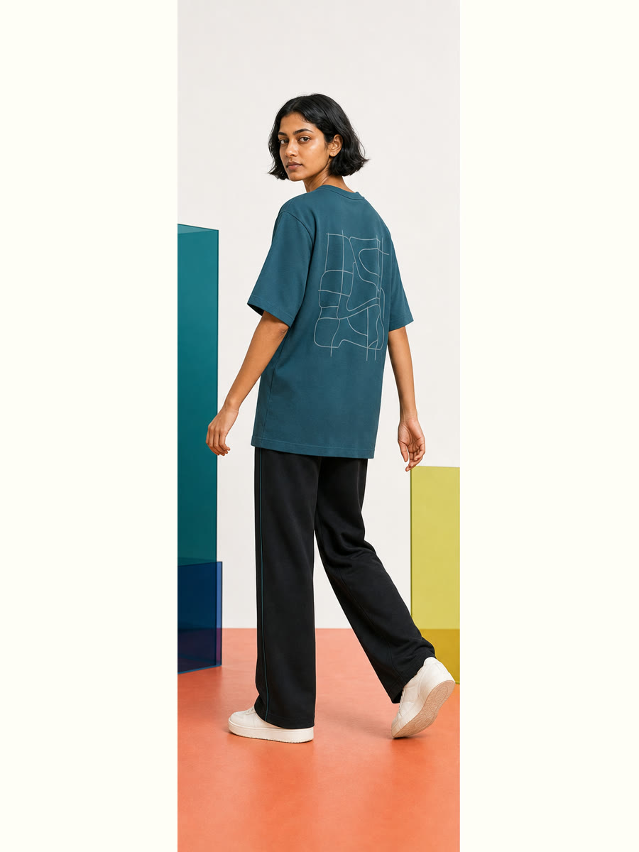 Field Notes Track Look styled on Vervefolk editorial models.